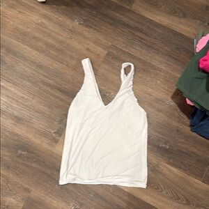 Aerie Smootheez White Tank